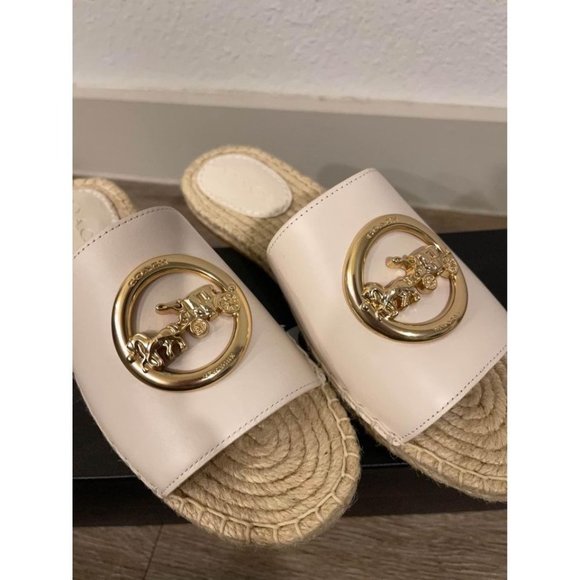 NEW W/‎ BOX Coach Espadrilles Size 5.5B - Picture 3 of 6